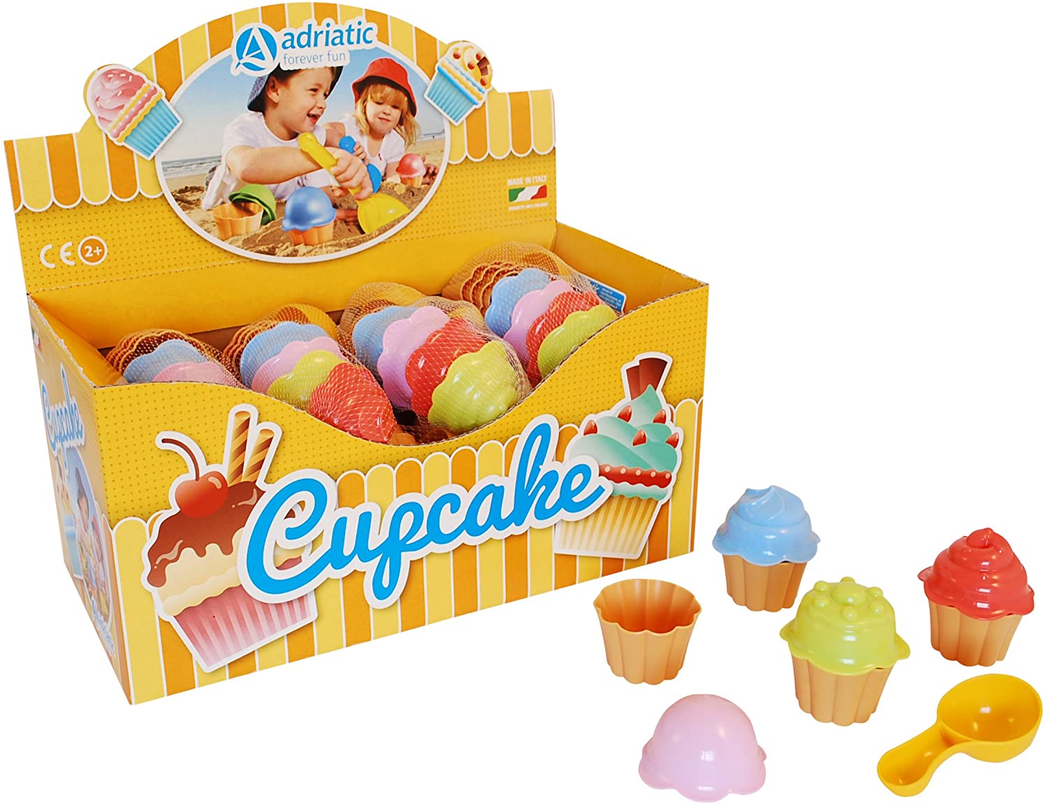 Adriatic A740 Tupiko Cupcakes Forms Box, Multi-Colour, One Size