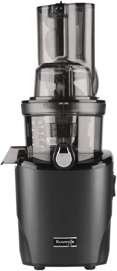Kuvings - REVO830 Juicer - Double Mouth, Automatic Cutting System - Black
