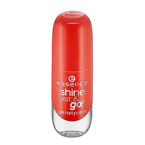essence cosmetics essence - Nail Polish - Shine Last & Go! Gel Nail Polish - 15 Heatwave, ‎multicoloured