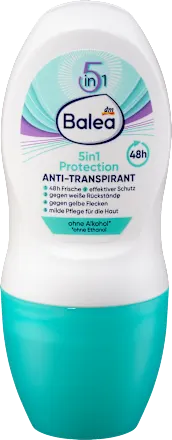 Balea Antiperspirant Deodorant Roll-on Protection 5in1, 50 ml