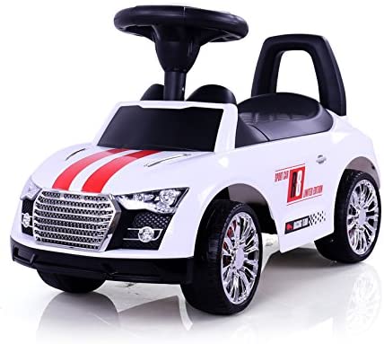 Milly Mally 2442 Non-Slip – Car Racer Model Cars, White