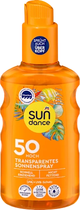 Transparent sun spray SPF 50, 200 ml