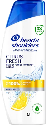 head&shoulders Shampoo anti-dandruff Citrus Fresh, 250 ml