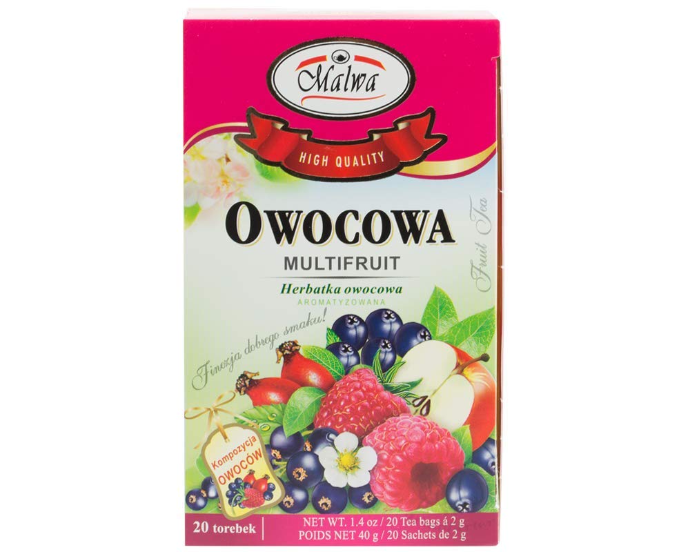 Malwa Früchtetee 20 Beutel // Multifruit owocowa herbatka