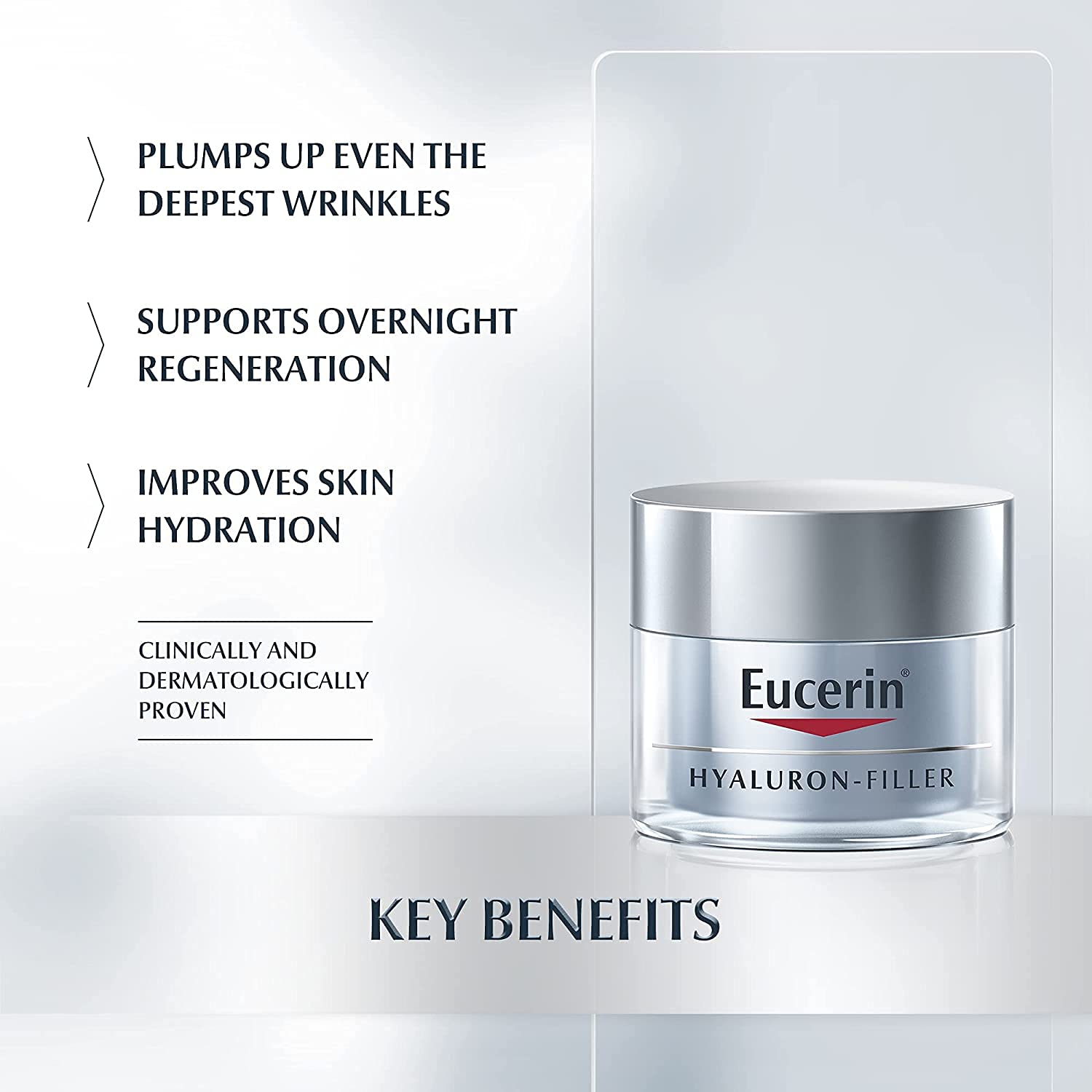Eucerin Eucerin Hyaluronic Filler Anti-Ageing Anti-Wrinkle Night Cream 50 ml