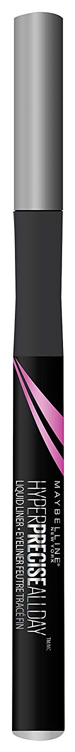 Maybelline New York Eyeliner, Hyper Precise Everyday Liner, Smudge-proof and Waterproof, charcoal grey ‎740