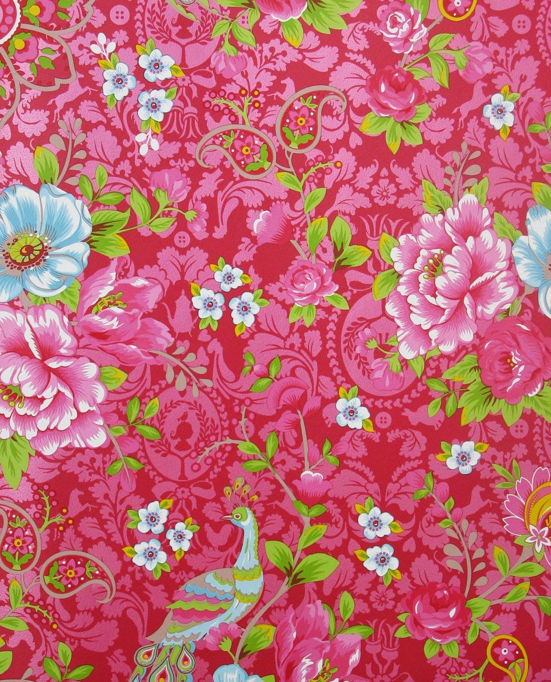 Eijffinger Pip Studio Wallpaper Flowers In The Mix Red