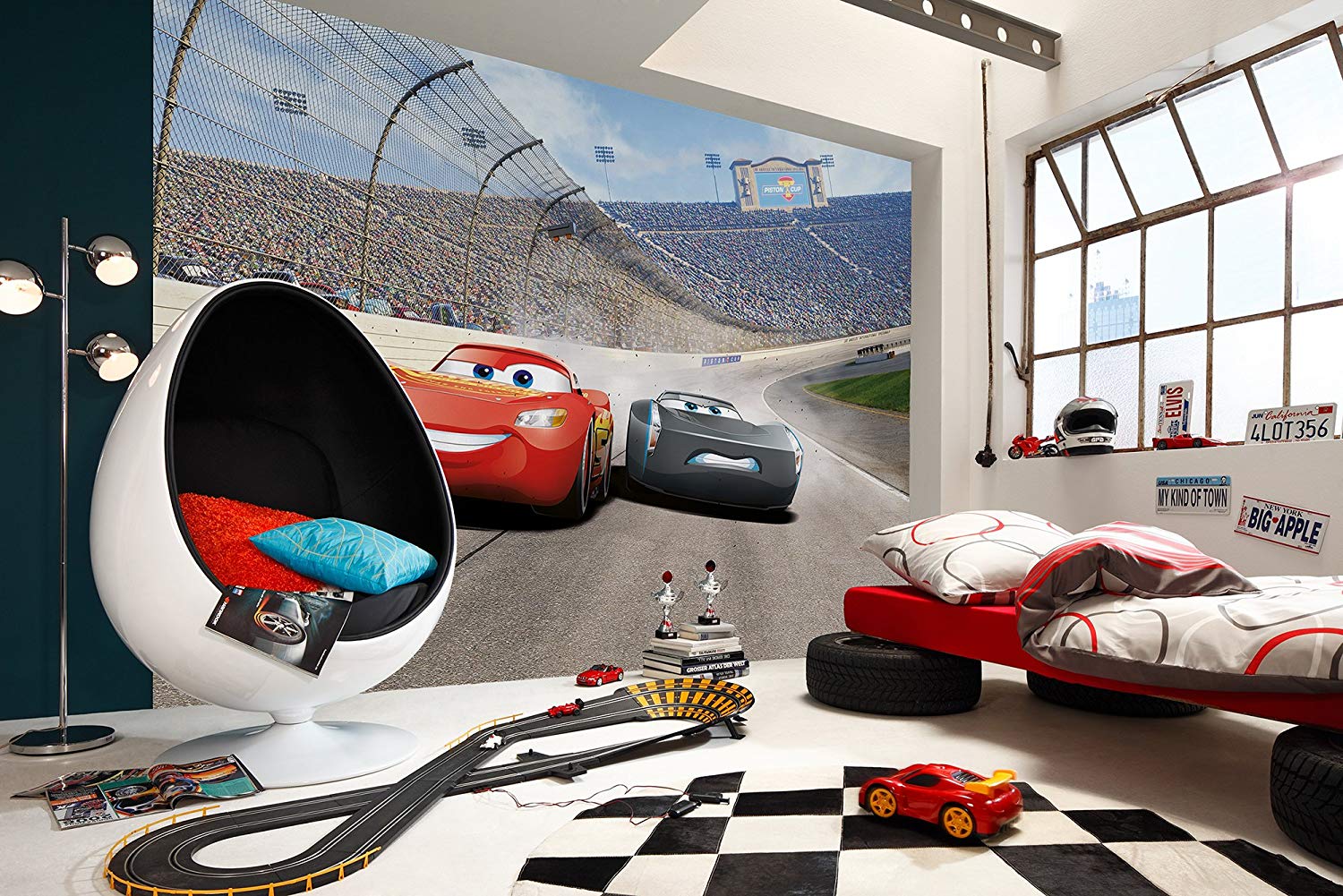 Komar Photo Wallpaper Cars3 8/403 Curve – 368 X 254 Cm 8 Parts
