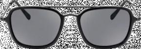 SUNDANCE Sunglasses adults black frame, metal bracket, black tinted lenses, 1 piece