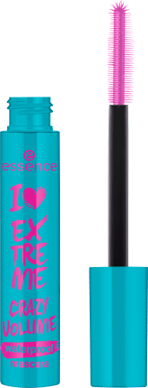 essence cosmetics Mascara Waterproof I Love Extreme Crazy Volume, 12 ml