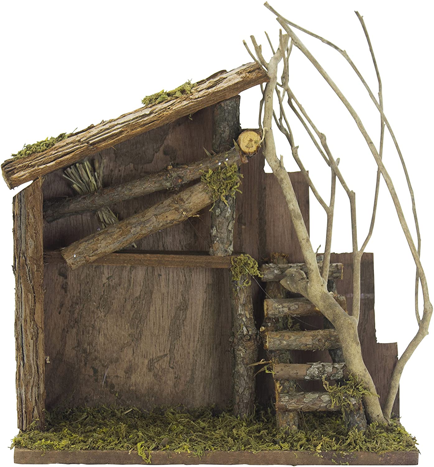 DARO DEKO Daro Decorative Log Cabin Open