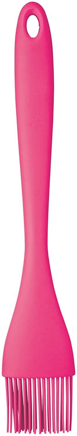 Kitchen Craft Colourworks Silicone Basting/Pastry Brush, 26 cm - Pink