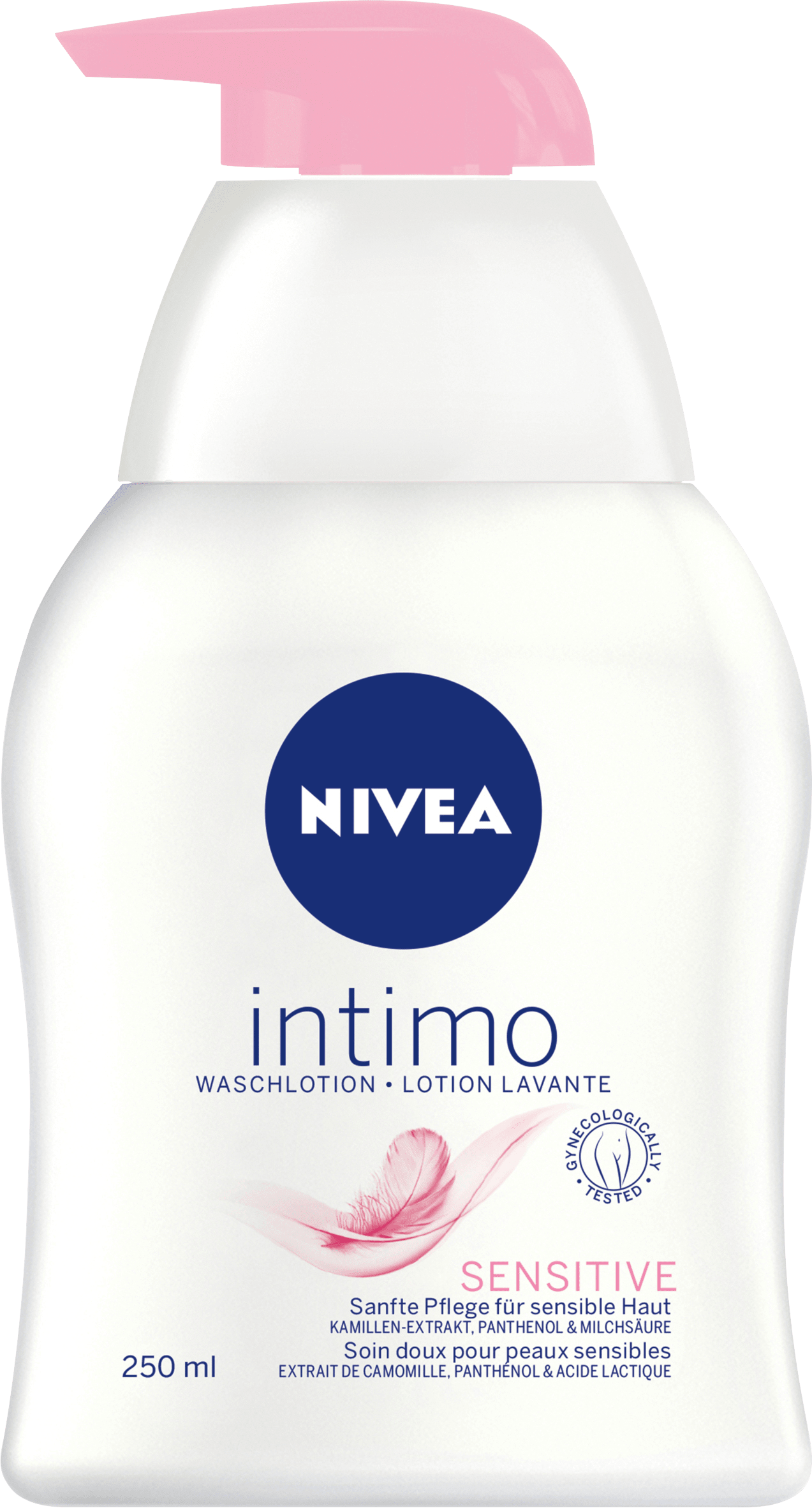 Nivea Intimate Wash Lotion Intimo Sensitive, 250 Ml