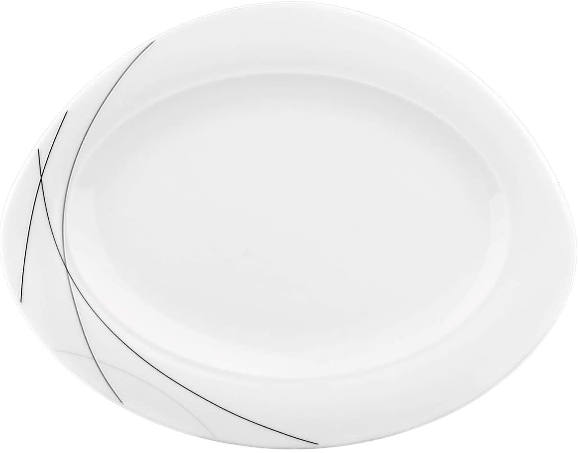 Seltmann Weiden Trio Highline 1.692279 Platter Oval 31 cm