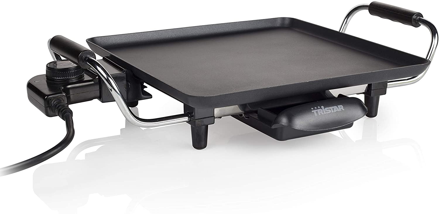 Tristar Multi Grill Teppan Yaki Grill Table Grill, 800 Watt, Grill Plate 28 x 28 cm