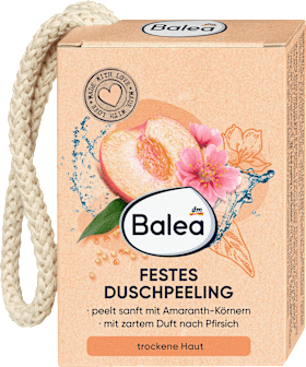 Balea Solid body scrub peach, 100 g