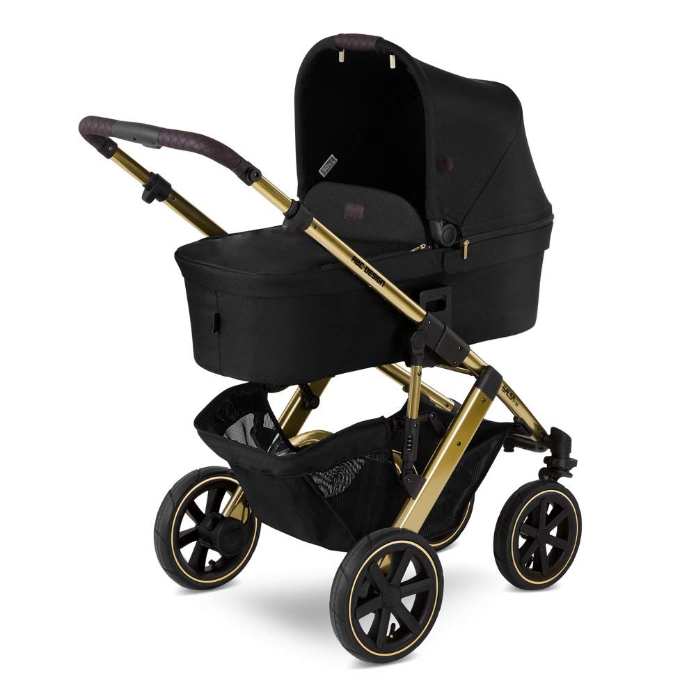 ABC Design Salsa 4 Air Pushchair (3-in-1 Set) + ABC Tulip Baby Seat (Champagne)