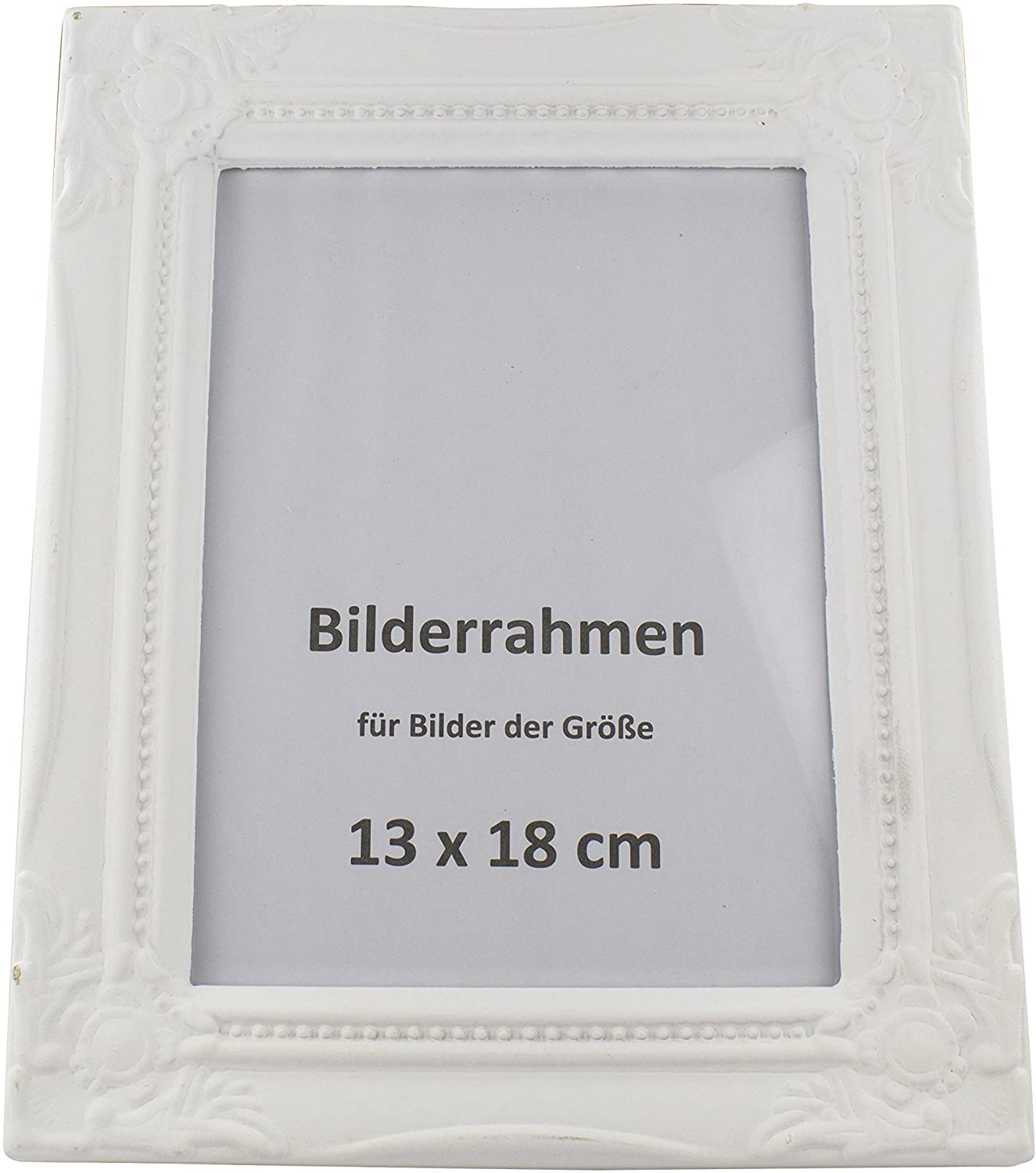 Decoline Wood Picture/Photo Frame With White Detail