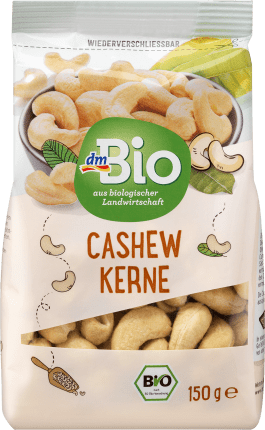 dmBio Cashewkerne, 150 g
