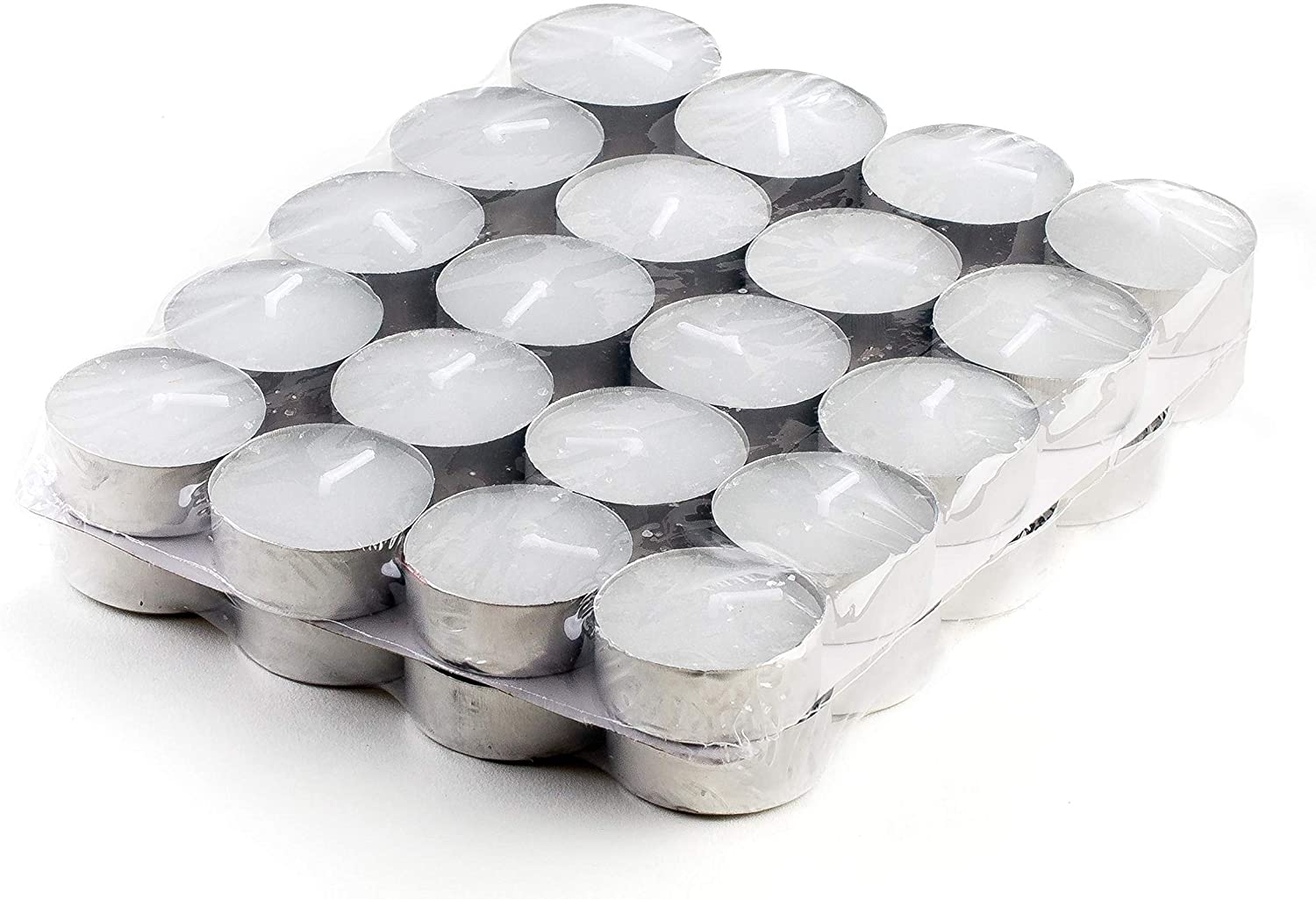 Daro Deko Tea Lights White - 40 Pieces Or 160 Pieces