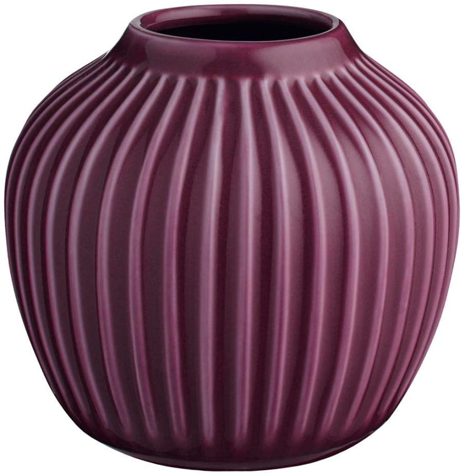 Kohler Kähler Hammershøi Vase, plum, 12,5 cm