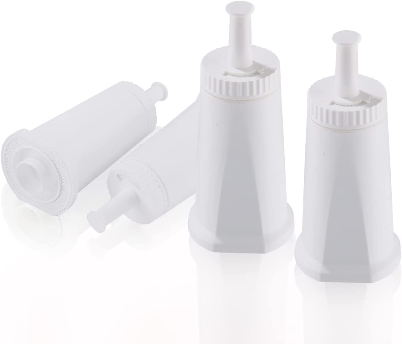 PERMUST 4 Stück Wasserfilter für Kaffeemaschinen , Wasserfilter Kartusche, Water Filter für Sage SES008/SES990/SES878/SES980/SES880，SES920/SES810/SES500/SES800/BES870/BDC400