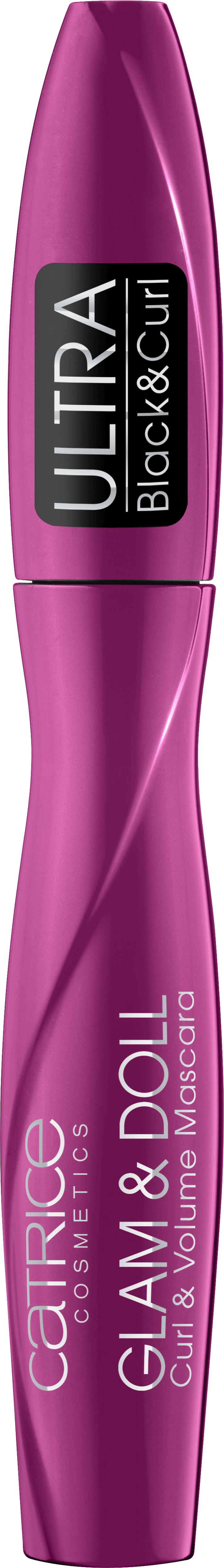 CATRICE Wimperntusche Glam & Doll Curl & Volume Mascara Black 010, 10 Ml
