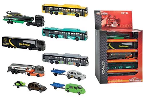 Smoby S.A. – 212053183 – Fahrzeug-Modell – Majorette Anhäner, 1 Stück, Zufä