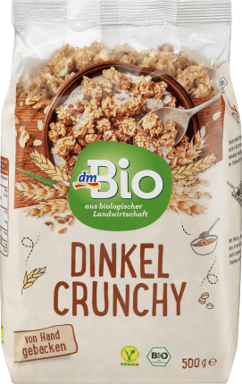 dmBio Crunchy muesli Spelt Crunchy, 500 g
