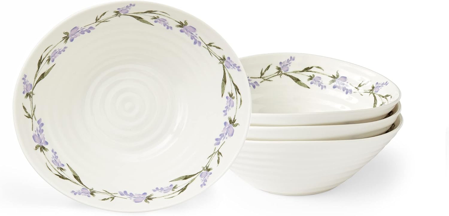 Portmeirion Sophie Conran Lavandula Cereal Bowls, 4-19 cm