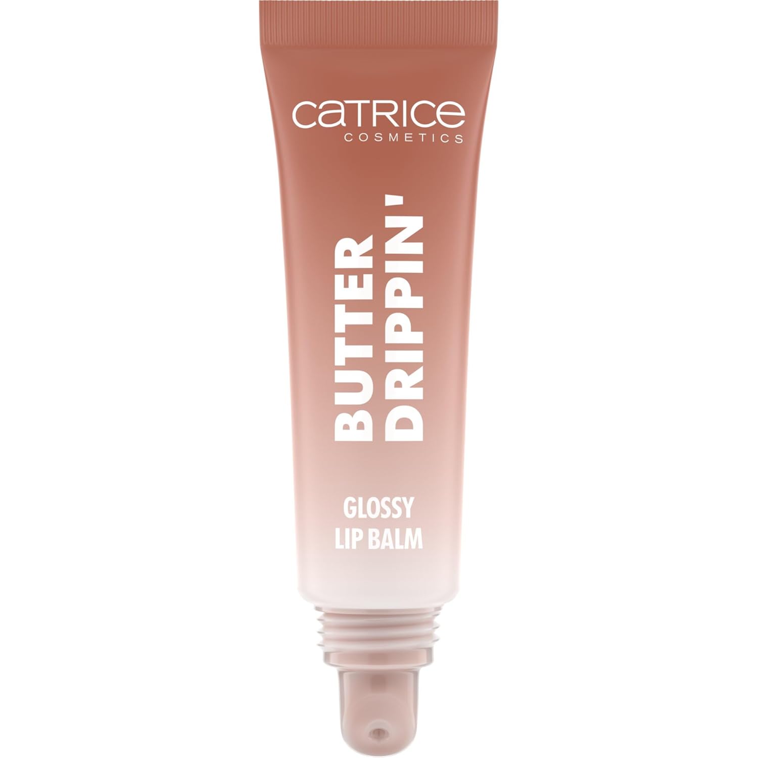 Catrice Butter Drippin\' Glossy Lip Balm, No. 020, Nude, Moisturising, Nourishing, Shiny, Radiant Fresh, Vegan, Paraben-Free, No Microplastic Particles, Nanoparticles Free, Pack of 10 ml