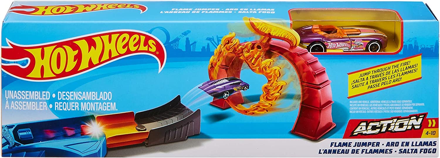 Hot Wheels Classic Stunt Fire Ring Set