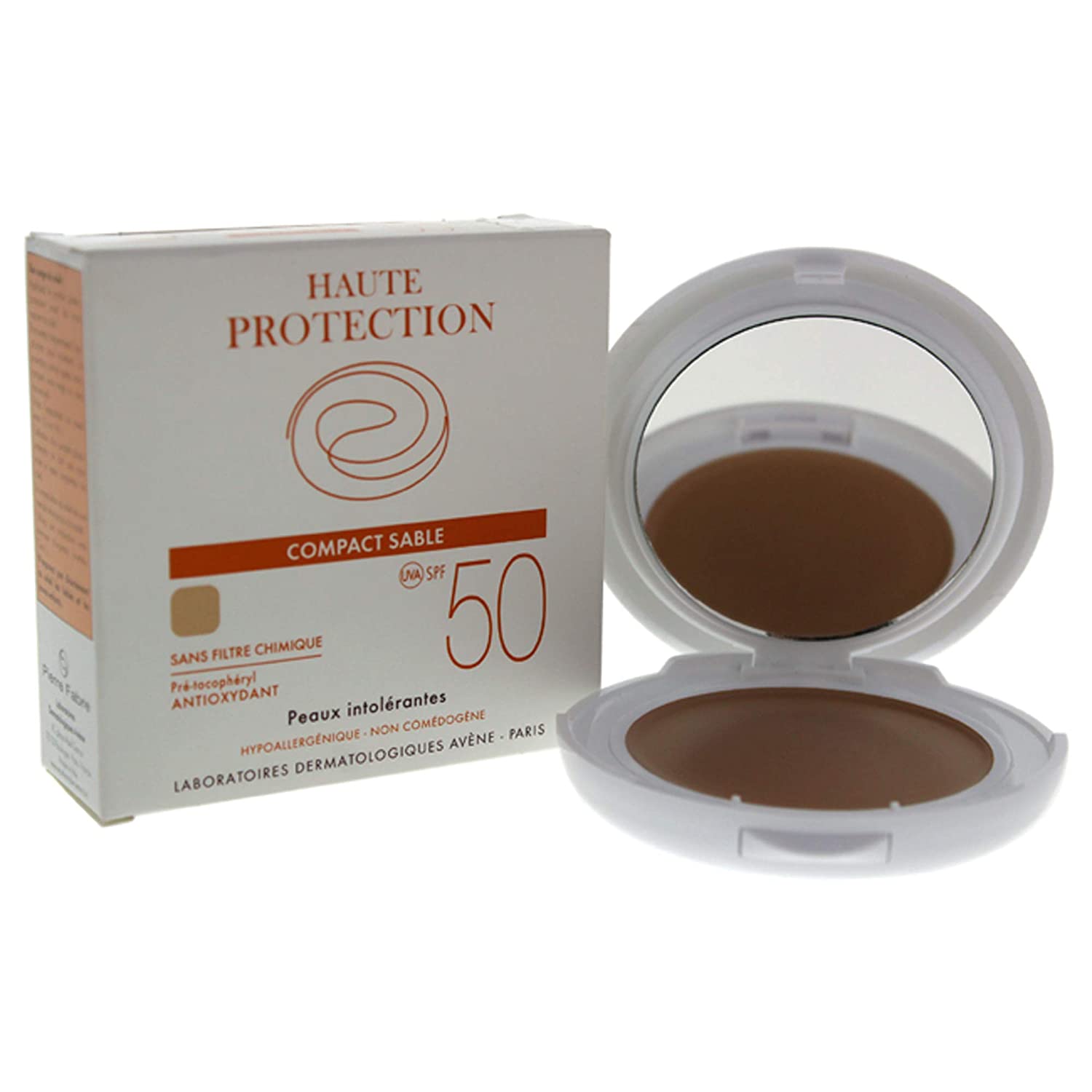 Unbekannt Avène Compact SPF50 New Clay Sand New Formula 10 g, ‎sand-beige