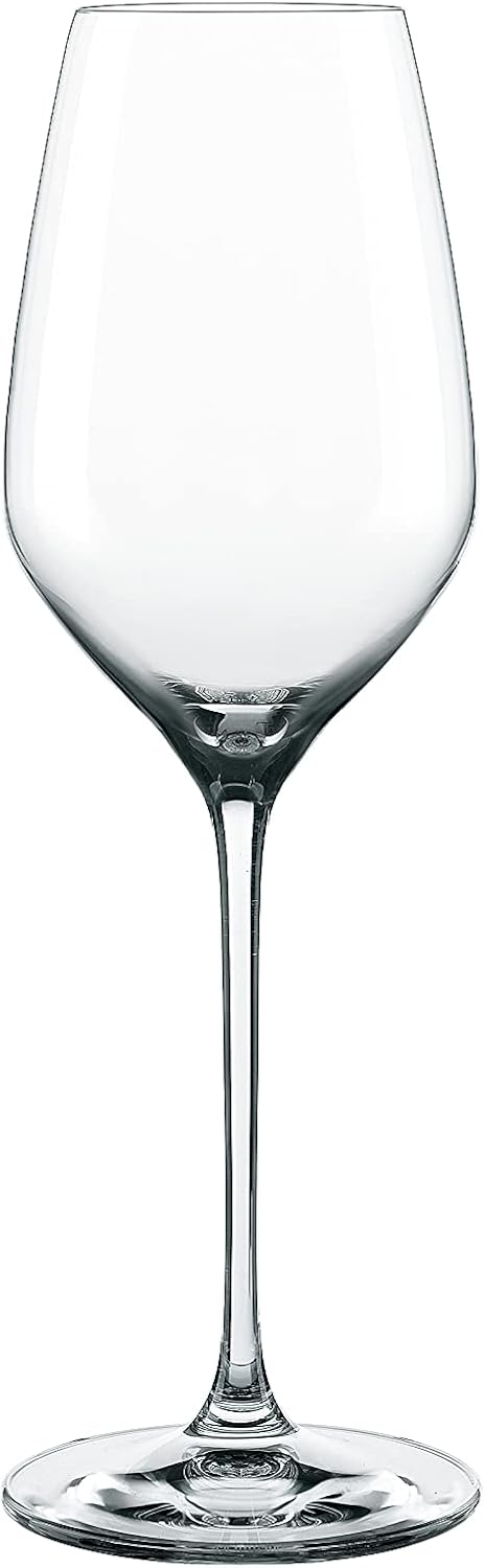 Spiegelau Topline 4190102 White Wine Glasses 500 ml, Set of 6, Crystal Glass Wine Glasses, White Wine Glasses Dishwasher Safe