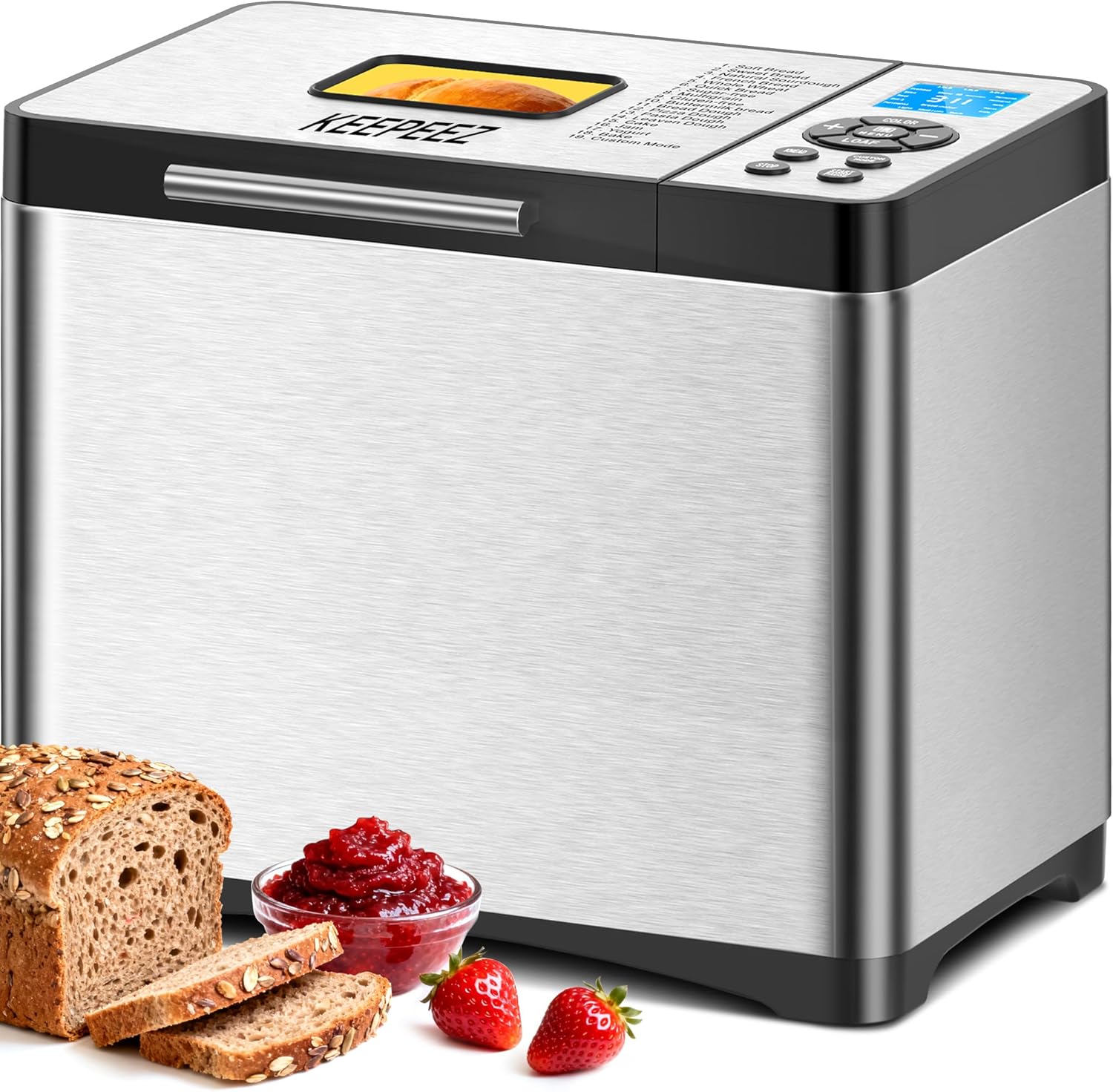 Bread Maker Stainless Steel with Healthy Ceramic Baking Mould