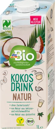 dmBio Plant drink, coconut nature, 1 l