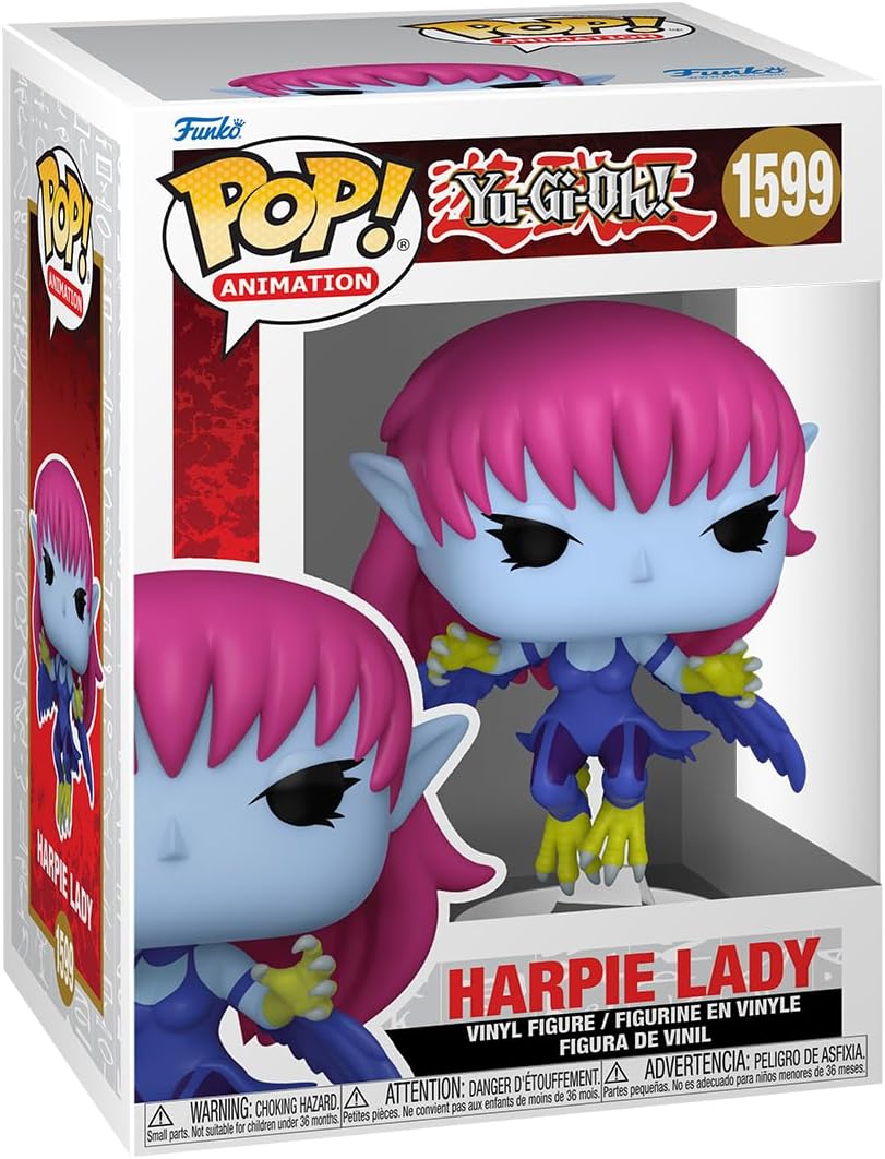 Funko POP! Animation: Yu-Gi-Oh! - Harpie Lady - 1/6 Odds For Rare Chase Variant - Vinyl Collectible Figure - Gift Idea - Official Merchandise - Toys For Children And Adults - Anime Fans