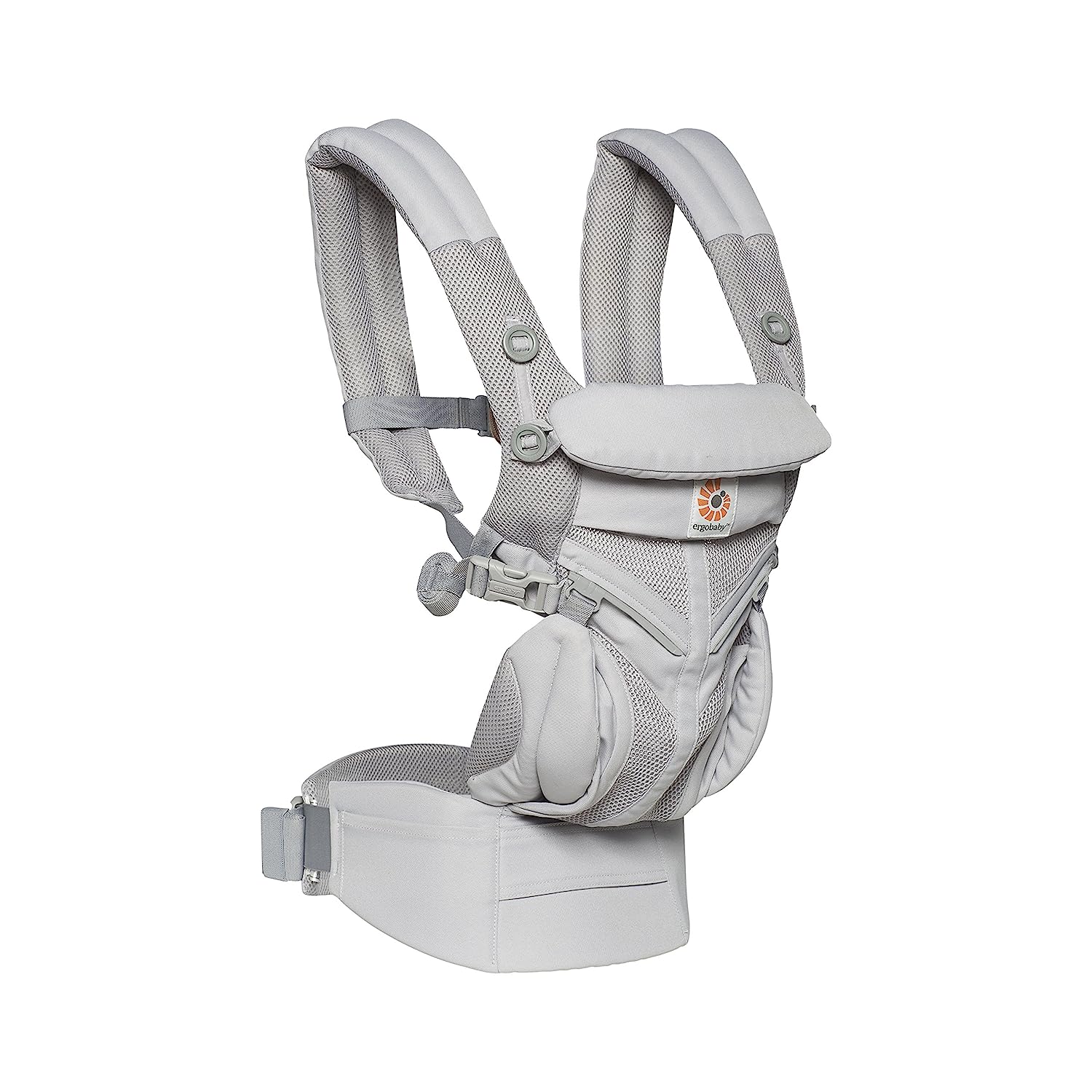 Ergobaby baby carrier for newborns Omni 360 Cool Air Mesh, Pearl Grey
