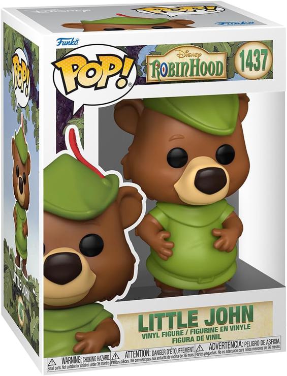 Funko Pop! Disney: Robin Hood - Little Jon - Vinyl Collectible Figure - Gift Idea - Official Merchandise - Toys For Children and Adults - Movies Fans - Model Figure For Collectors and Display