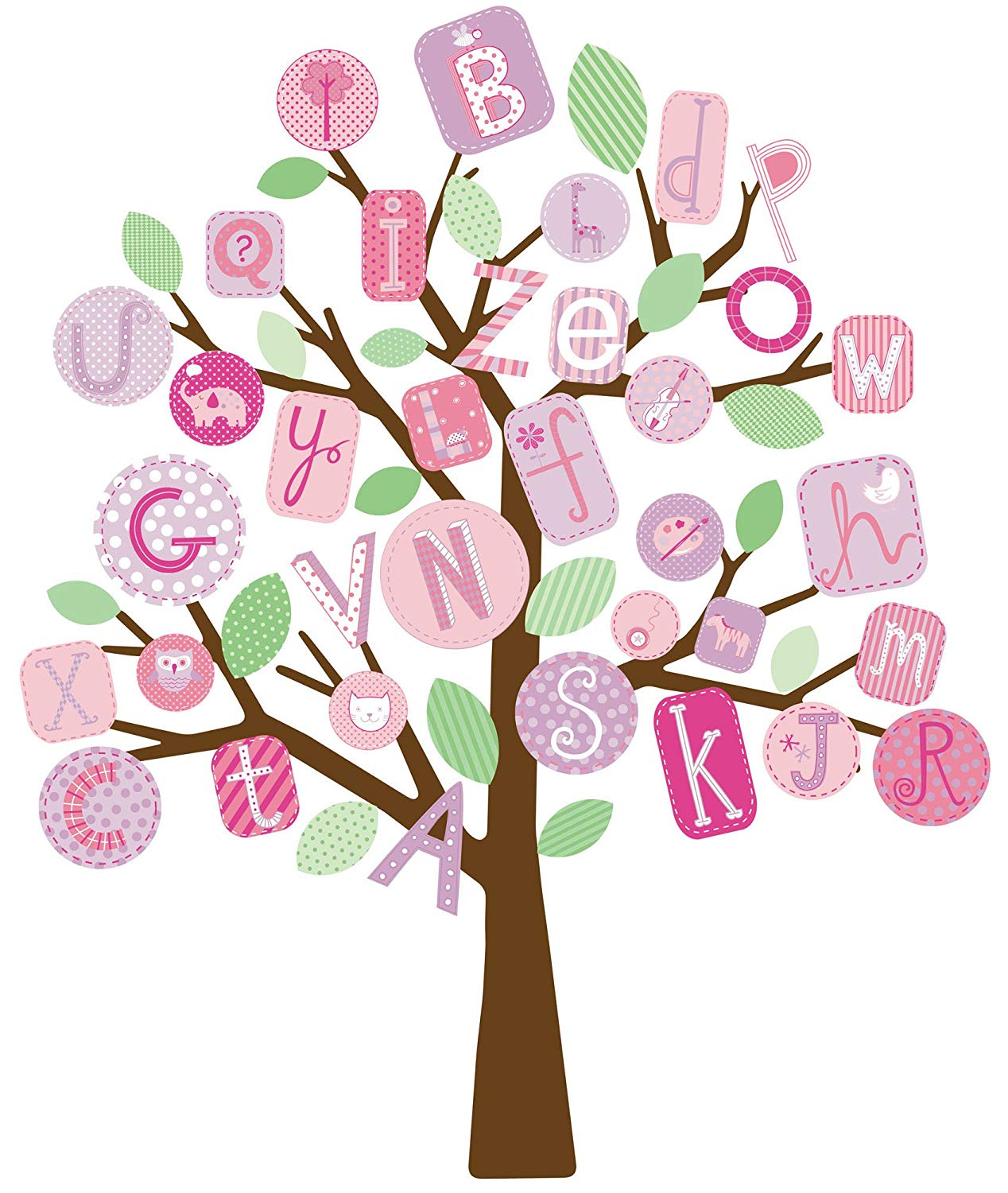 Roommates Roommates Repositionable Childrens Giant Wall Stickers - Abc Tree