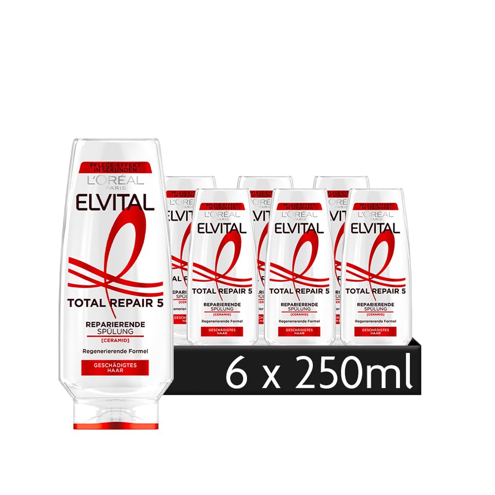 L'Oréal Paris L\'Oréal Paris Elvital Total Repair 5 Repair Conditioner 6 x 250 ml