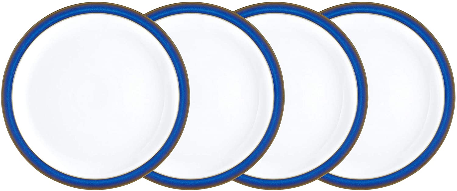 Denby Imperial Blue Dinner Plate, Set of 4