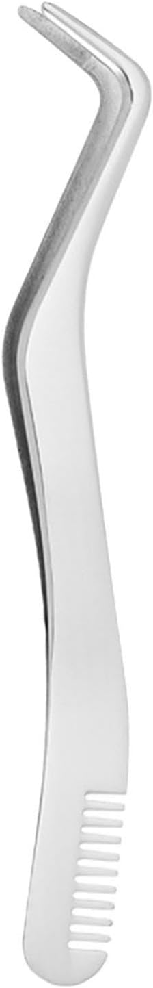 Generic Eyelash Extension Tweezers - DIY Eyelash Precise Applicator | False Lash Application Tool | Eyelash removal with comb | Comb And Cluster | Lash Applicator Tool For Women, Professional Eyelash