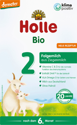 Holle baby food Follow-on milk 2 made from goat milk after the 6th month, 400 g