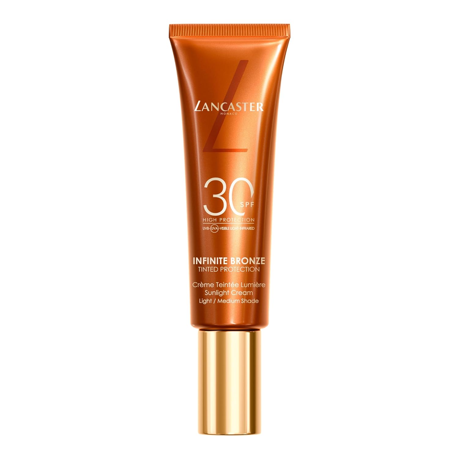 Lancaster Infinite Bronze Tinted Protection Sunlight Cream SPF30 Light/Medium Shade 50 ml