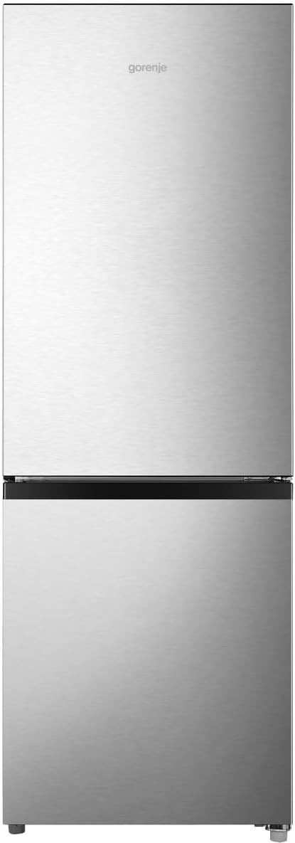 Gorenje RK14CPS4 Fridge-Freezer / Freestanding / EEK C / 39 dB / 175 Litres / Vegetable Drawer / LED Lighting / Door Hinge Interchangeable / H x W x D: 143 x 49.5 x 56.2 cm / Silver