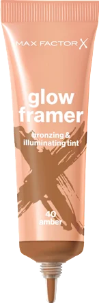 Foundation Skin Tint Glow Framer 40 Amber, 30 ml