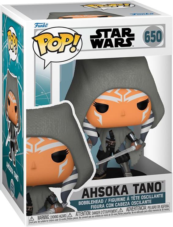 Funko Pop! Star Wars: Ahsoka TV - Ahsoka Tano with Dual Lightsabers - Star Wars Ahsoka - Vinyl Collectible Figure - Gift Idea - Official Merchandise - Toys For Children and Adults - TV Fans