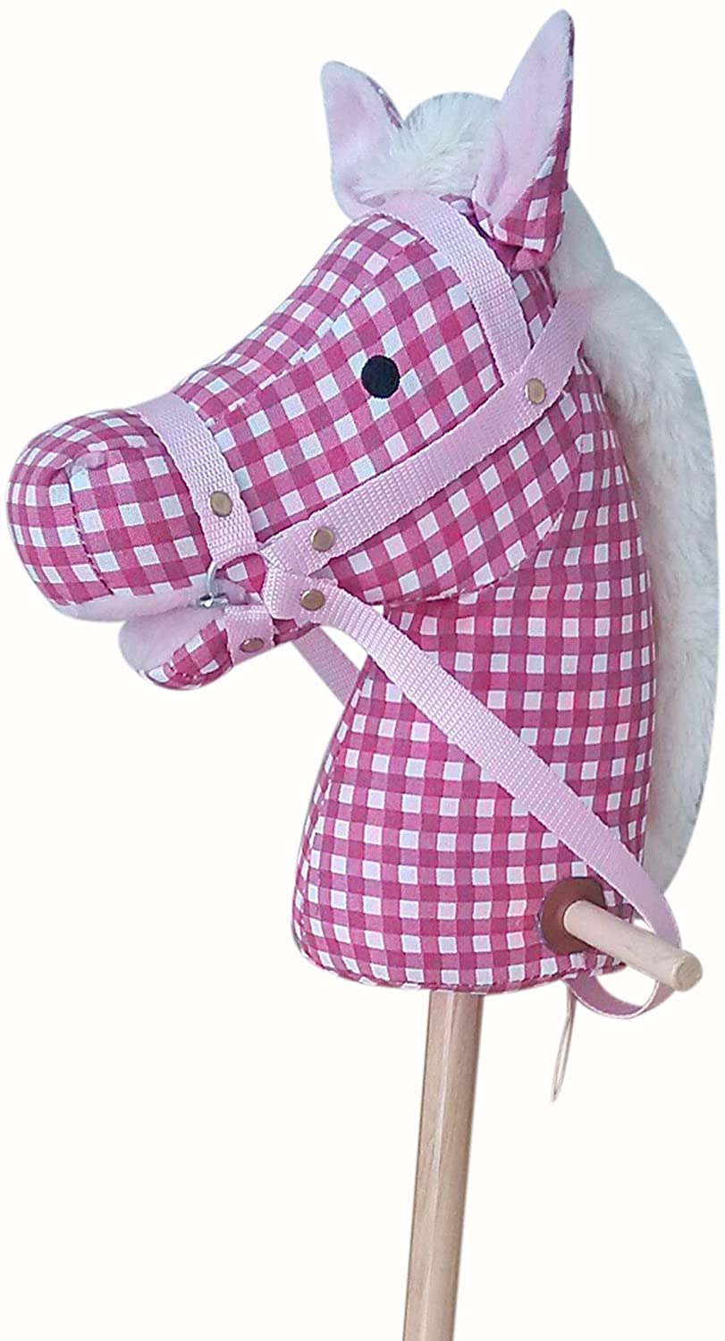 martoli Hobby Horse With Sound Pink Squared