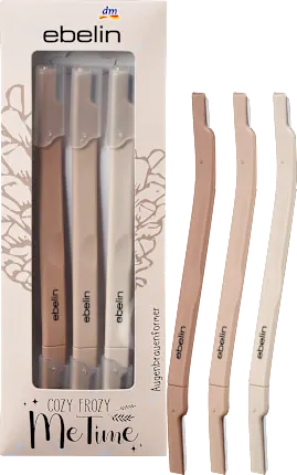 ebelin Eyebrow shaper Cozy frozy me time, 3 pcs